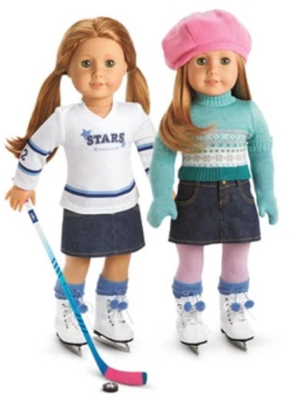 Retired American Girl Mia’s 2-in 1 Skate Outfits